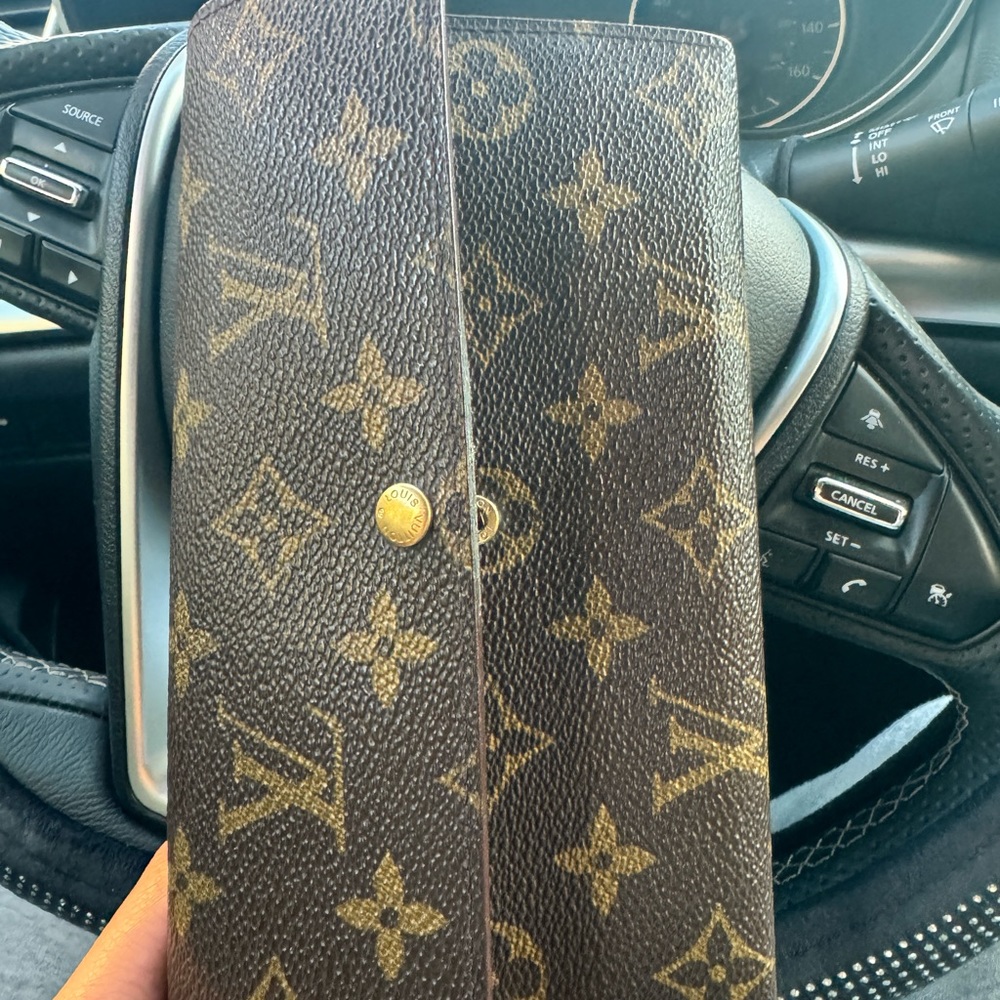 Louis Vuitton Long Wallet vintage Authentic TH1918 Brown Classic Monogram 🤞🏽